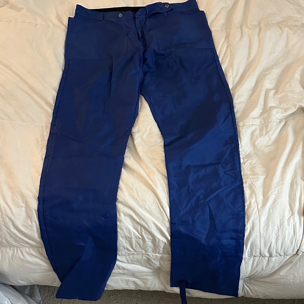 Men's Blue Cargo Pants
